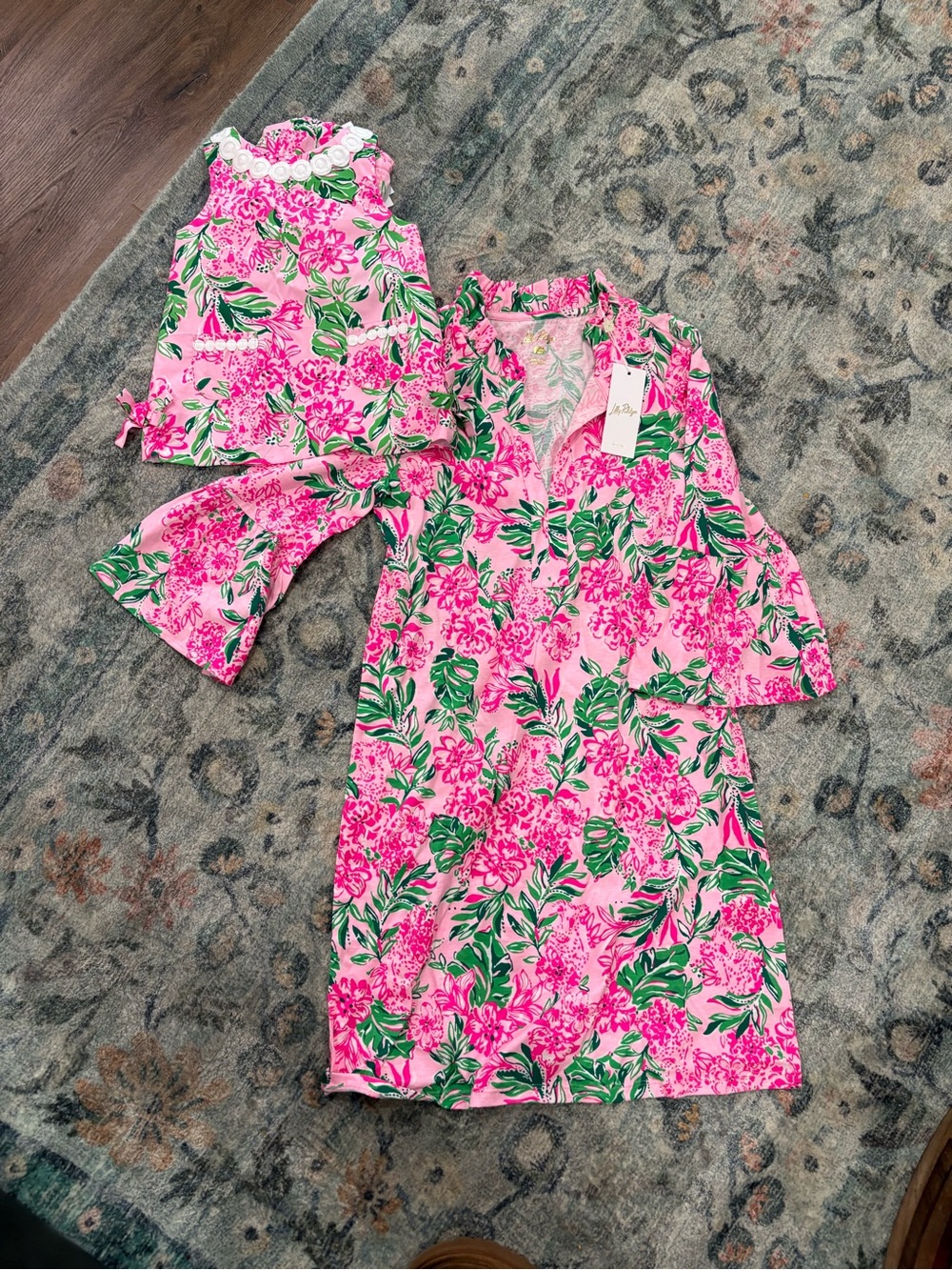 Lilly Pulitzer Mommy and Me Set - conch shell pink